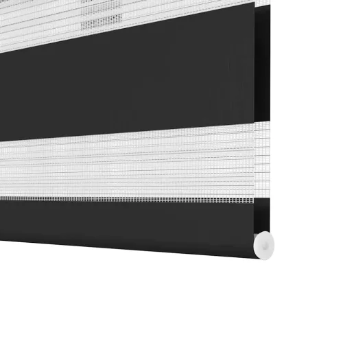Zebra roló 80 x 150 cm Fekete