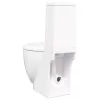  fehér kerámia WC öblítőrendszerrel