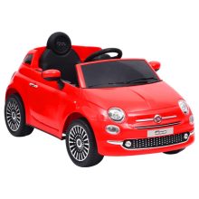 VID piros elektromos gyerek autó Fiat 500