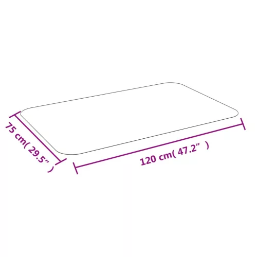  padlószőnyeg laminált padlóhoz vagy szőnyeg 75 cm x 120 cm