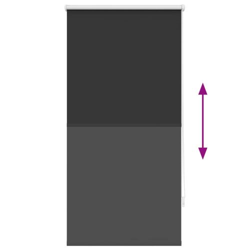 Gördülő Sötétítő Roló 60 x 120 cm Fekete