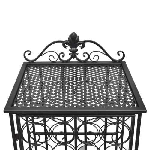  fém bortartó állvány 28 palackhoz 