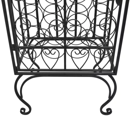  fém bortartó állvány 28 palackhoz 