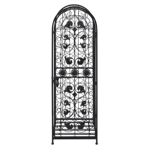  fém bortartó állvány 45 palackhoz  