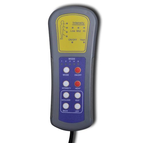  fehér műbőr masszázs nyugágy