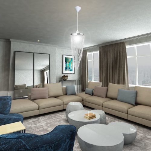 Függő csillár 22 x 58 cm 