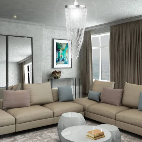 Függő csillár 22 x 58 cm 