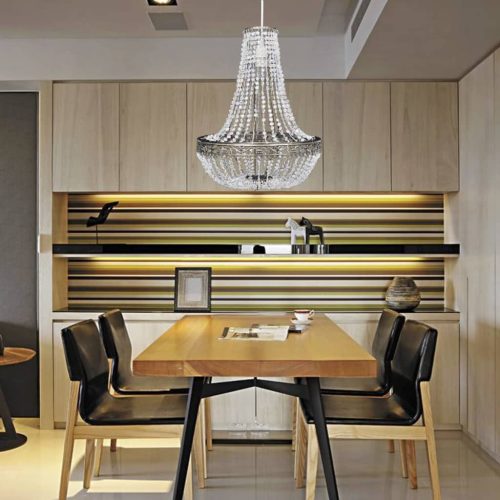 Függő csillár 36,5 x 46 cm 