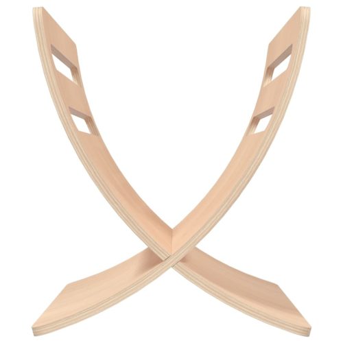  természetes színű fa folyóirattartó állvány 