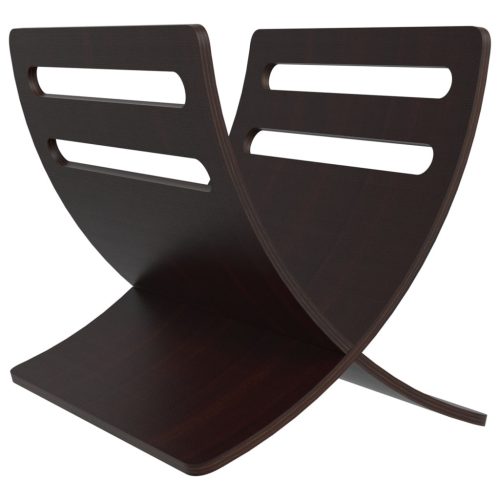  barna fa folyóirattartó állvány 