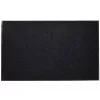 fekete PVC lábtörlő 90 x 60 cm
