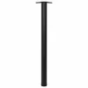 4 db állítható magasságú fekete asztalláb 870 mm