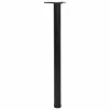 4 db állítható magasságú fekete asztalláb 870 mm
