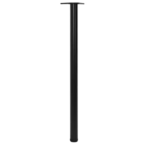 4 db állítható magasságú fekete asztalláb 1100 mm