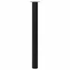 2 teleszkópos asztalláb 710 mm - 1100 mm Fekete