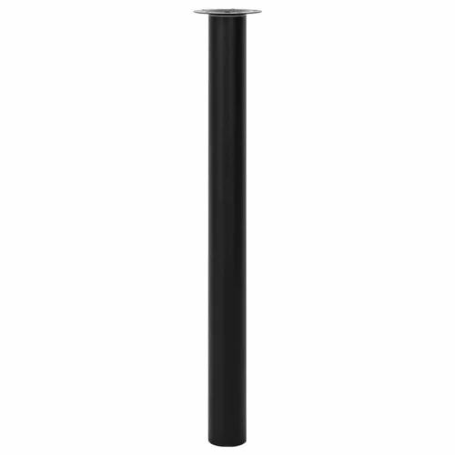 2 teleszkópos asztalláb 710 mm - 1100 mm Fekete