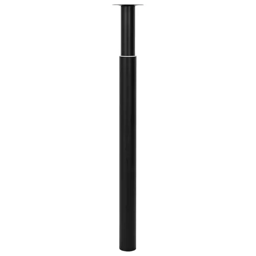 2 teleszkópos asztalláb 710 mm - 1100 mm Fekete
