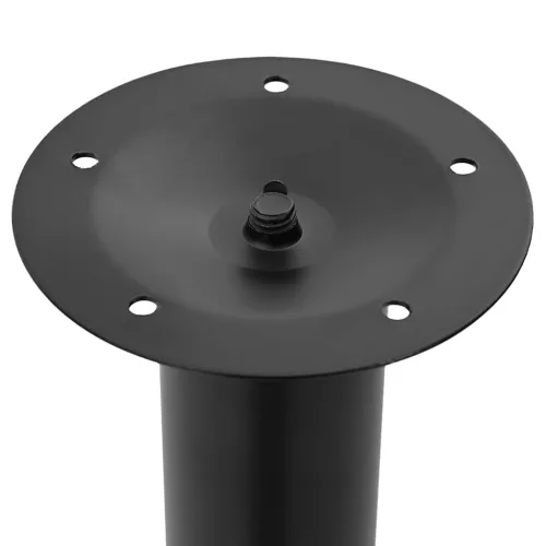 2 teleszkópos asztalláb 710 mm - 1100 mm Fekete