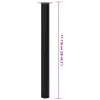 2 teleszkópos asztalláb 710 mm - 1100 mm Fekete
