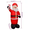 Felfújható Mikulás 120 cm