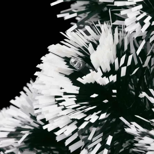  száloptikás megvilágított karácsonyfa állvánnyal 210 cm