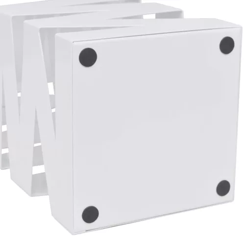 Szögletes esőermyő / sétabot tartó 48,5 cm fehér