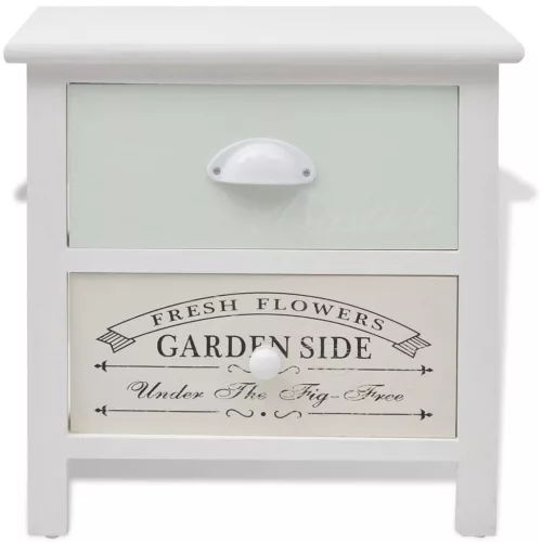  2 db francia stílusú éjjeliszekrény 