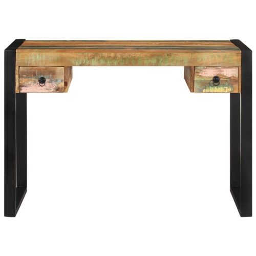  tömör újrahasznosított fa íróasztal