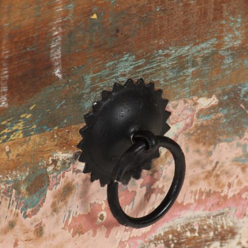  tömör újrahasznosított fa íróasztal