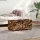  ládika dohányzóasztal tömör újrahasznosított fa 80x40x35 cm