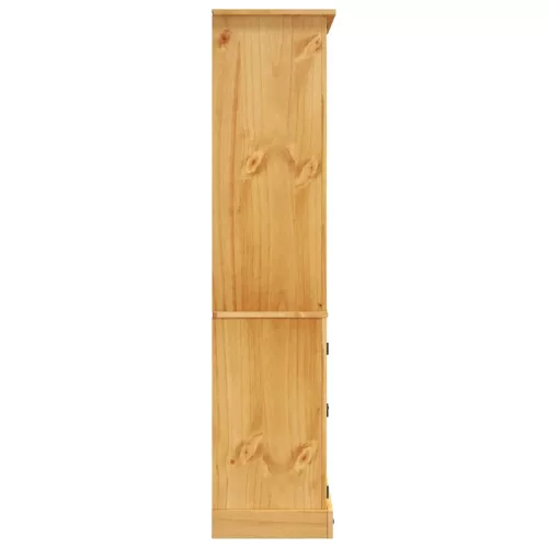  Corona-stílusú mexikói fenyő tálalószekrény 80 x 40 x 170 cm