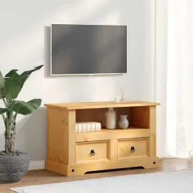    Corona-stílusú mexikói fenyő TV szekrény 91 x 43 x 56 cm