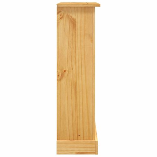  3 szintes Corona-stílusú mexikói fenyő könyvespolc 80x29x100 cm