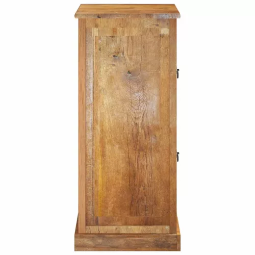  4 szintes tömör újrahasznosított fa fiókos cipőszekrény