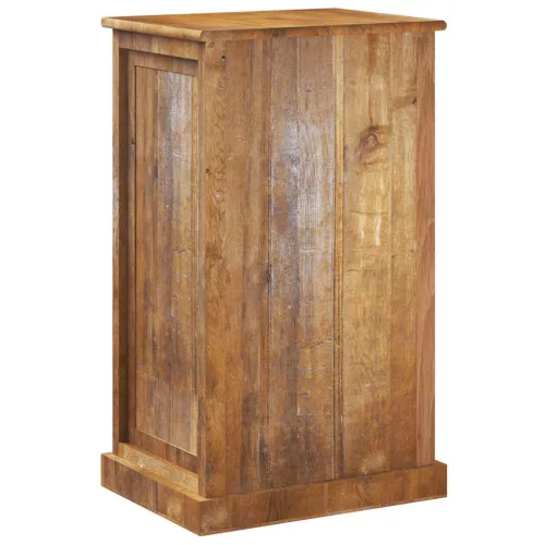  4 szintes tömör újrahasznosított fa fiókos cipőszekrény