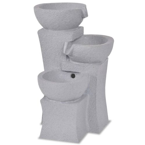  beltéri műgyanta szökőkút LED megvilágítással