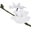  műorchidea virágcseréppel 30 cm fehér