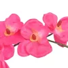  műorchidea virágcseréppel 30 cm piros