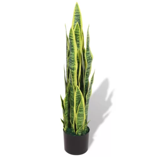  műszanszeviéria virágcseréppel 90 cm zöld