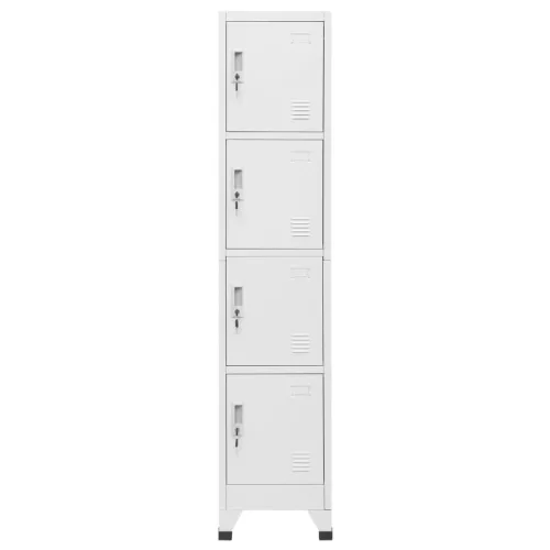  öltözőszekrény 4 rekesszel 38 x 45 x 180 cm  