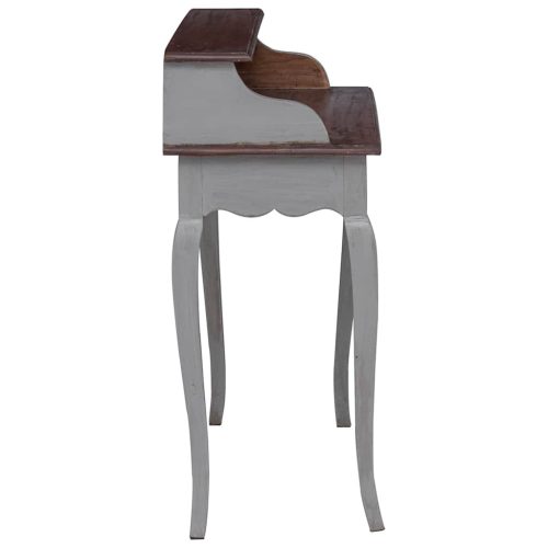  tömör mahagóni fa íróasztal 80 x 40 x 92 cm