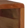  tömör fa dohányzóasztal faragott fiókkal 100 x 50 x 40 cm