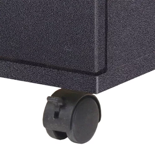  fekete fiókos szekrény 33 x 45 x 60 cm