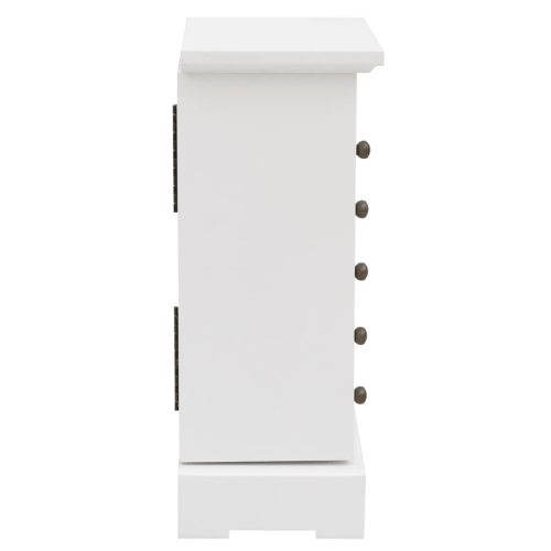  MDF ékszertartó doboz tükörrel 25 x 13,5 x 34 cm