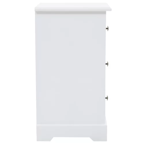  MDF és fenyő éjjeliszekrény 35 x 32 x 59 cm