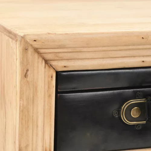  tömör fenyő éjjeliszekrény 43 x 38 x 50 cm