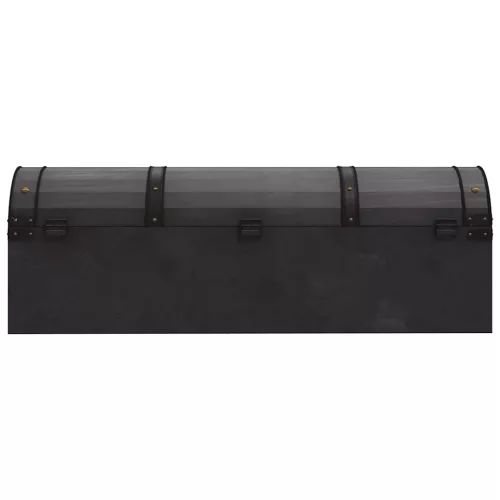  vintage stílusú tömör fa tárolóláda 120 x 30 x 40 cm