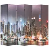  éjszakai New York mintás paraván 228 x 170 cm