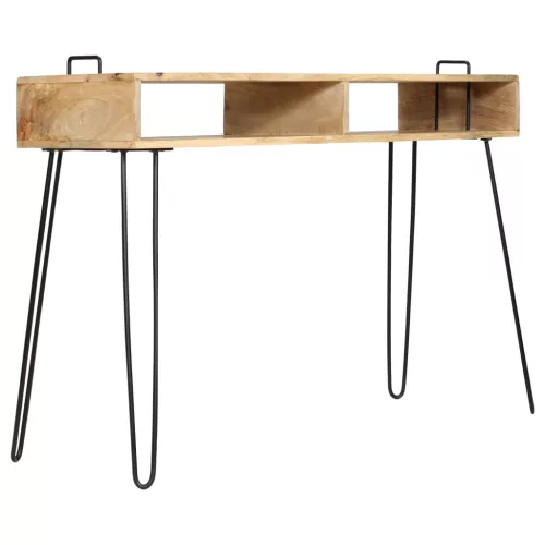  tömör mangófa konzolasztal 115 x 35 x 76 cm