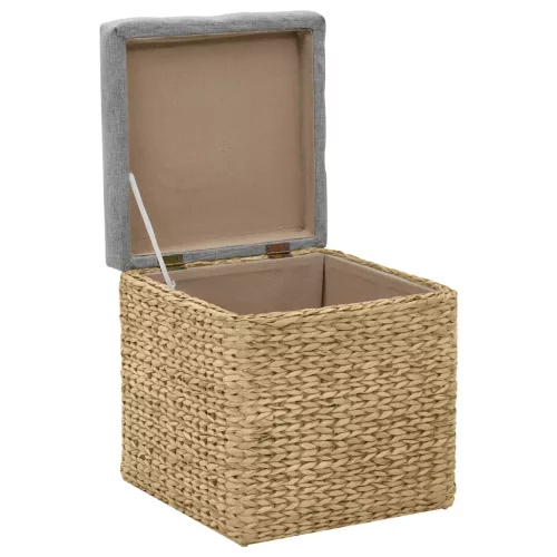  2 darabos szürke tengerifű zsámoly garnitúra